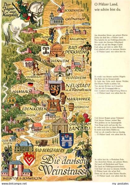 Bad Duerkheim Hambach Edenkoben Bad Bergzaberg Ortungskarte