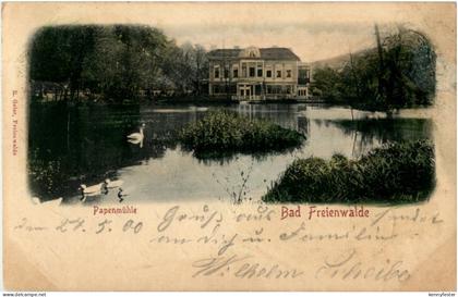 Bad Freienwalde - Papenmühle