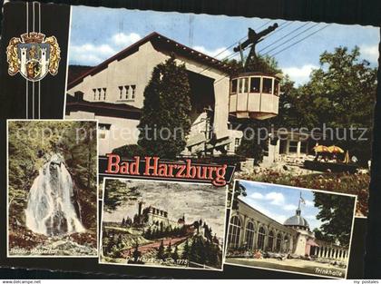 Bad Harzburg Luftseilbahn Radau-Wasserfall Harzburg Trinkhalle