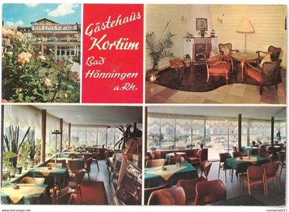 CP BAD HONNINGEN - Gästehaus Kortüm - Kur Café - Verlag Hans Schultz , Bad Hönningen