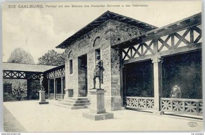 Bad Homburg Saalburg Statuen des Alexander Serverus