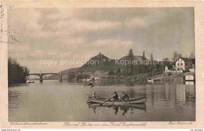 Honnef BAD HONNEF Partie an der Insel Grafenwerth