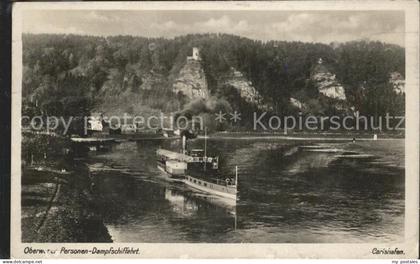 Bad Karlshafen Oberweser Personen Dampschiffahrt