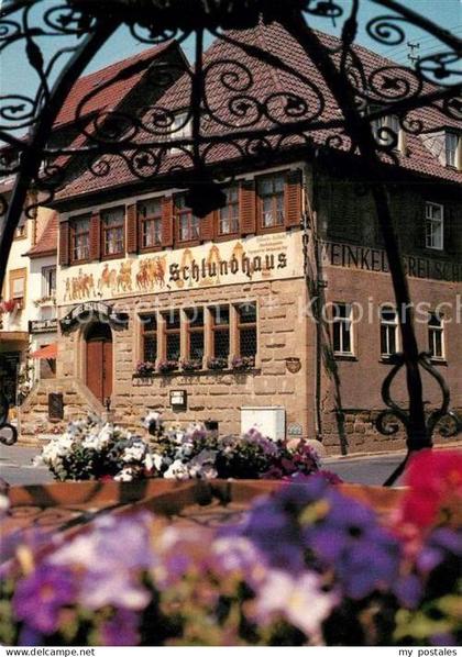 Bad Koenigshofen Restaurant Weinkeller Hotel Schlundhaus