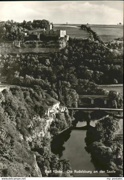Bad Koesen Rudelsburg Bruecke