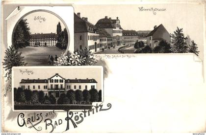 Gruss aus Bad Köstritz - Litho