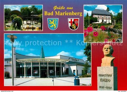 Bad Marienberg Denkmal Sebastian Kneipp Kursanatorium Kurbad