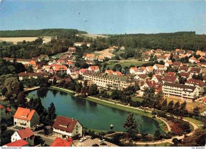 Bad Meinberg Horn-Bad Meinberg NRW Fliegeraufnahme mit Kurparksee