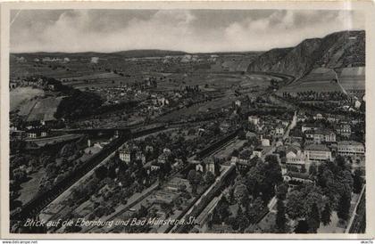 CPA BAD MUNSTER am STEIN Blick auf die Ebernburg GERMANY (1162473)