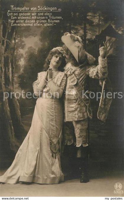 Bad Saeckingen Trompeter von Saeckingen mit Vers