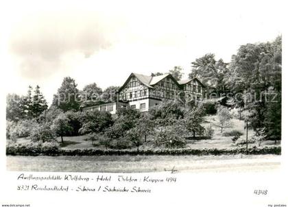 Schoena Bad Schandau Ausflugsgaststaette Wolfsberg Hotel