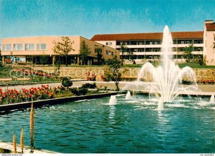 Schussenried Bad Parksanatorium Schussenried Fontaene