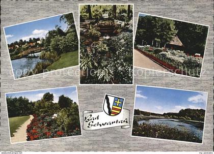 Bad Schwartau Kurpark Promenade Jod und Solbad