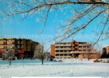Bad Schwartau Sanatorium Haus am Kurpark im Winter