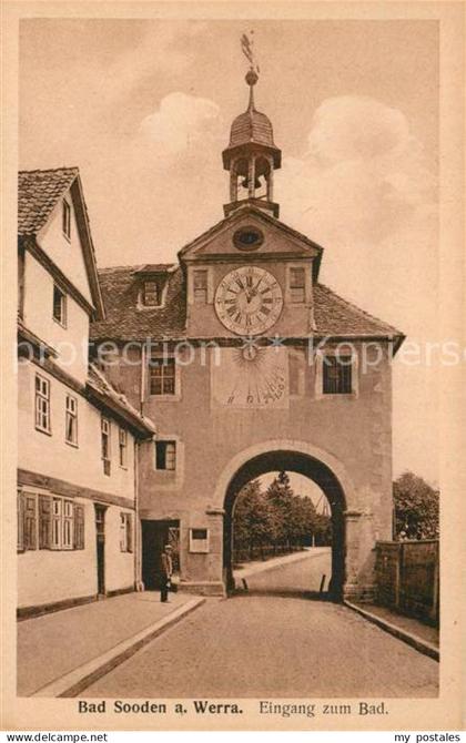 Bad Sooden-Allendorf Eingang zum Bad