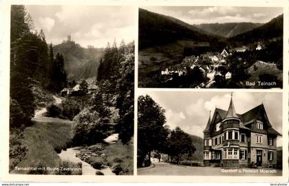 Bad Teinach Teinachtal mit Ruine Zavelstein