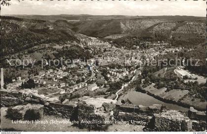 Bad Urach Blick vom Hohen Urach