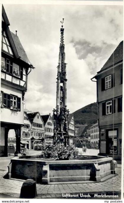 Urach Bad Urach Marktbrunnen