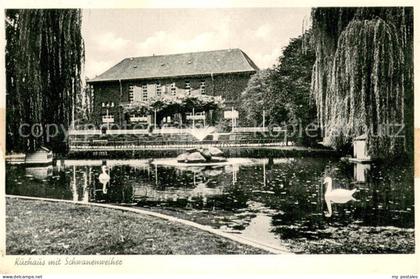 Bad Vilbel Kurhaus mit Schwanenweiher