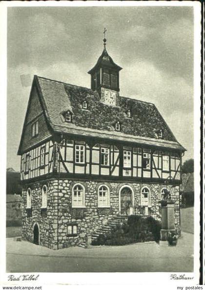 Bad Vilbel Rathaus ungelaufen ca. 1930