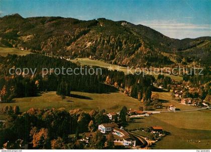 Bad Wiessee Fliegeraufnahme Alpensanatorium Wiessee