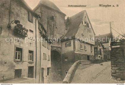 Wimpfen Bad Hohenstaufentor