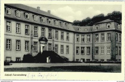 Fuerstenberg Westfalen chloss