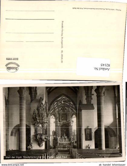 82145,Weil der Stadt Pfarrkirche