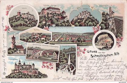 AK / Ansichtskarte Muensingen Teck Tuebinger Schloss Lichtenstein Rechberg Kat. Muensingen