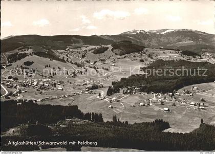 Altglashuetten Feldberg Schwarzwald mit Feldberg