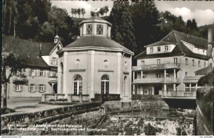 Bad Peterstal-Griesbach Bad Peterstal Quelle Sanatorium  x 1959