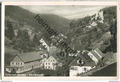 Berneck im Schwarzwald - Foto-Ansichtskarte - Verlag A. Grosshans Berneck - gel. 1955