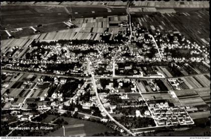 CPA Bernhausen auf den Fildern Filderstadt, Luftaufnahme