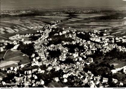 CPA Bonlanden Filderstadt in Württemberg, Luftaufnahme