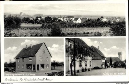 CPA Brochenzell Meckenbeuren in Oberschwaben Württemberg, Geschäft, Panorama