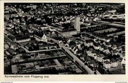CPA Kornwestheim in Württemberg, Fliegeraufnahme