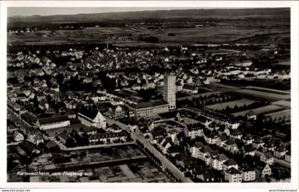 CPA Kornwestheim in Württemberg, Luftaufnahme
