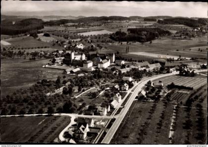 CPA Liebenau (Kreis Friedrichshafen) Meckenbeuren in Oberschwaben Württemberg, Luftaufnahme eines
