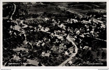 CPA Meckenbeuren in Oberschwaben Württemberg, Luftaufnahme