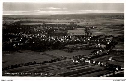 CPA Sielmingen Filderstadt in Württemberg, Fliegeraufnahme