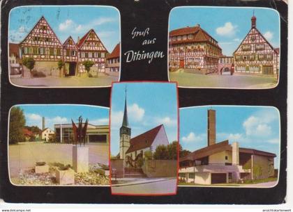 Gruß aus Ditzingen - Teilansichten gl1975 #61.745