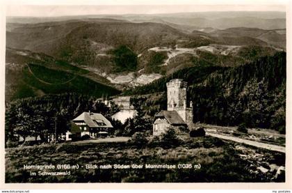 Hornisgrinde Sasbach Blick ueber den Mummelsee