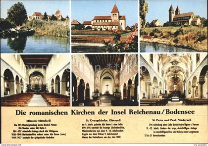 Insel Reichenau Kirchen der Insel