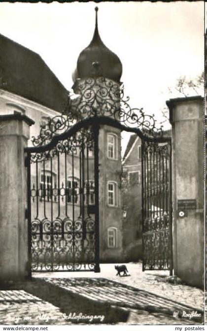 Isny Allgaeu Isny Schlosseingang