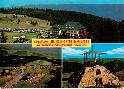 Kandel Breisgau Berghotel Kandel Fliegeraufnahme Pyramide