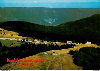 Kandel Breisgau Fliegeraufnahme mit Berghotel Kandel
