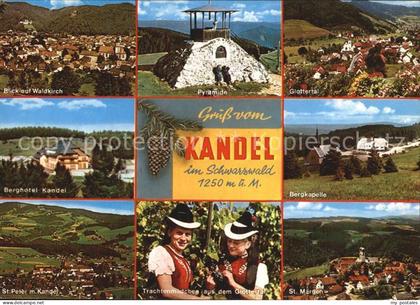 Kandel Breisgau Pyramiden Glottertal Bergkapelle Tracht St. Maergen St.Peter Wal