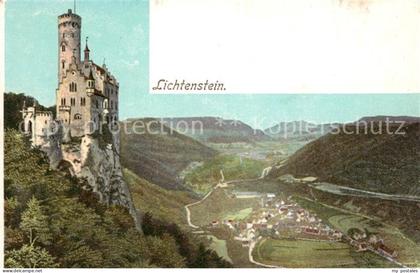 Lichtenstein Wuerttemberg Schloss Lichtenstein