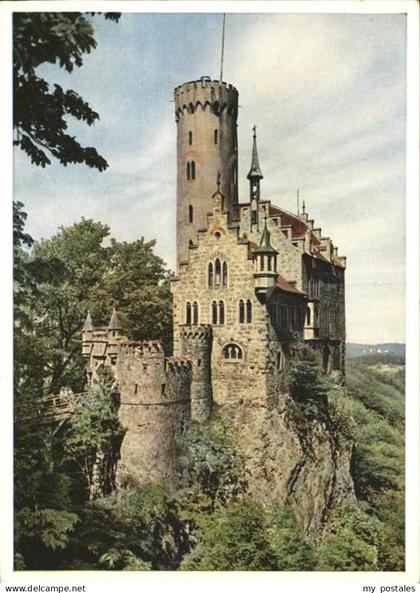 Lichtenstein Wuerttemberg Schloss Lichtenstein