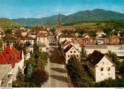 Muellheim Baden Panorama Untere Werderstrasse